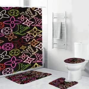 Louis Vuitton Bathroom Set Home Decor Luxury Fashion Brand Hypebeast Bath Mat