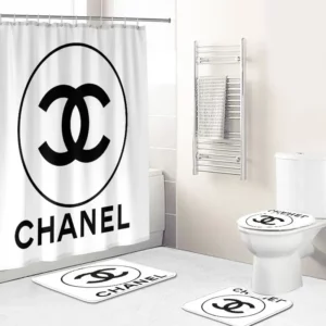 Chanel Bathroom Set Bath Mat Home Decor Luxury Fashion Brand Hypebeast