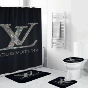 Louis Vuitton Bathroom Set Luxury Fashion Brand Bath Mat Hypebeast Home Decor