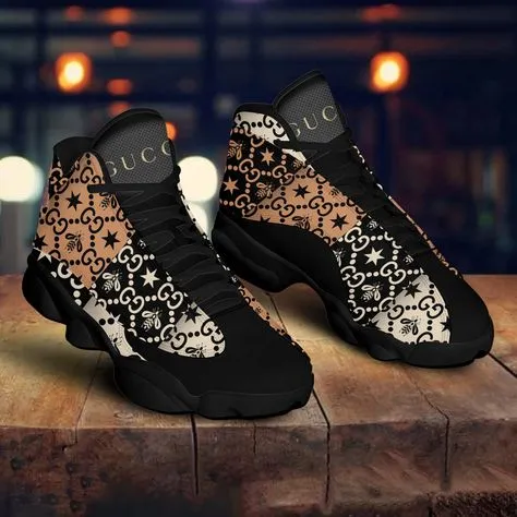 Gucci Star Air Jordan 13 Sneakers Luxury Trending Shoes Fashion