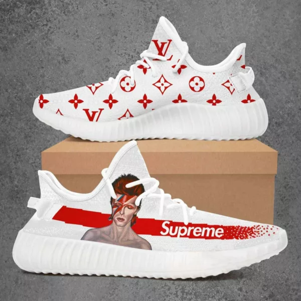 Louis Vuitton Supreme David Bowie Luxury Brand Premium Yeezy Sneaker