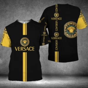 Versace Medusa Black T Shirt Luxury Outfit Fashion