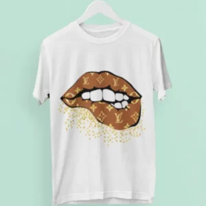 Louis Vuitton Lips White T Shirt Outfit Fashion Luxury