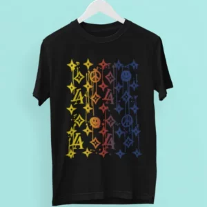 Louis Vuitton Smile Icon Multicolor T Shirt Fashion Outfit Luxury