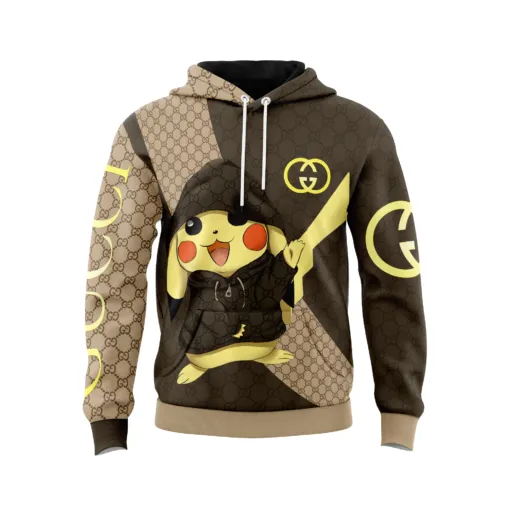 Gucci Pokemon Type 498 Hoodie Outfit Fashion Brand Luxury