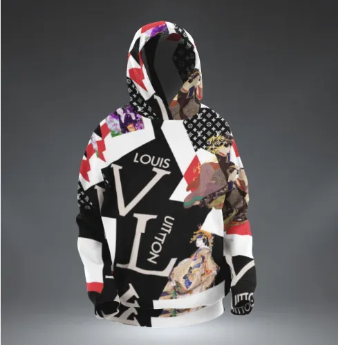 Louis Vuitton Type 209 Luxury Hoodie Fashion Brand Outfit