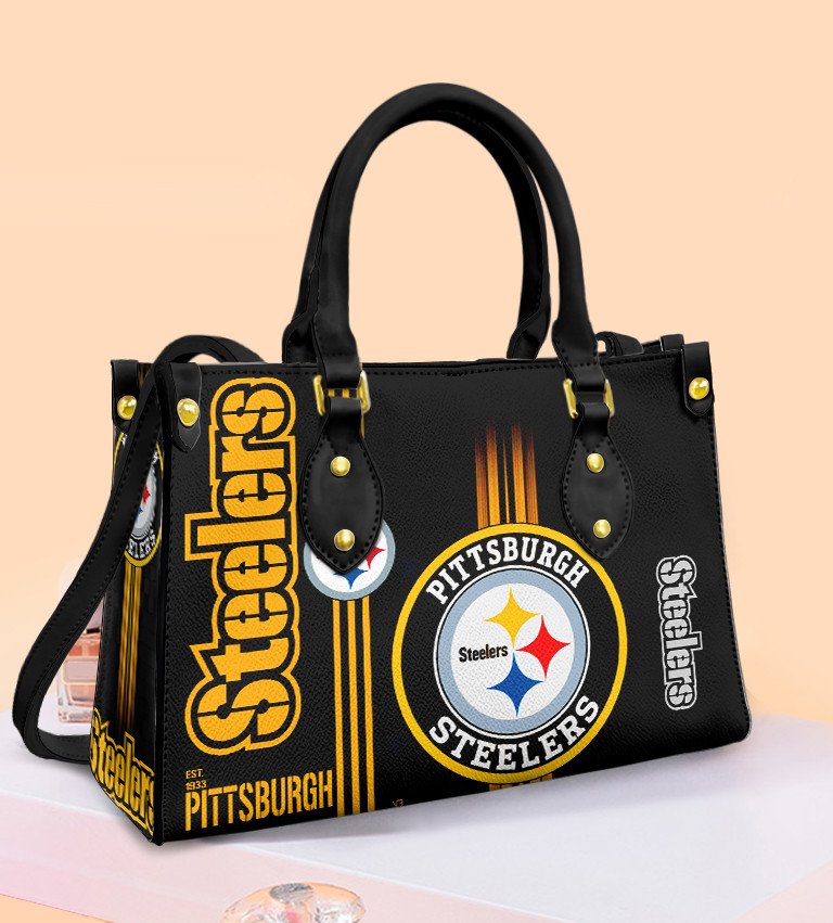 Pittsburgh Steelers Women Leather Hand Bag