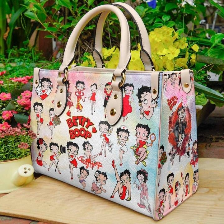 Betty Boop 1g Women Leather Hand Bag