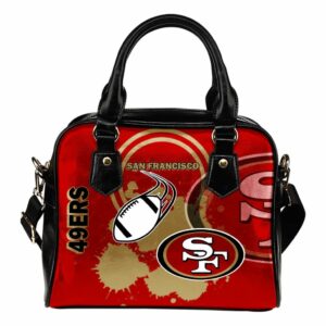 San Francisco 49ers Shoulder Women Leather Hand Bag