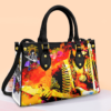 Jimi Hendrix Women Leather Hand Bag