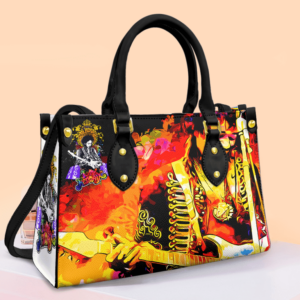 Jimi Hendrix Women Leather Hand Bag