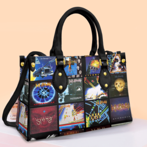 Def Leppard Women Leather Hand Bag