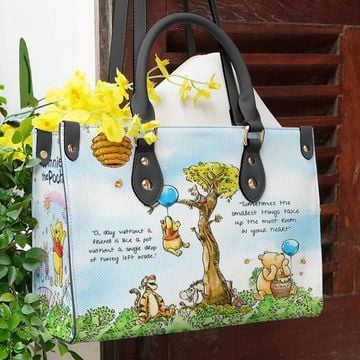 WINNIE THE POOH Women Leather Hand Bag