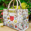 Snoopy Dog 01 Women Leather Hand Bag