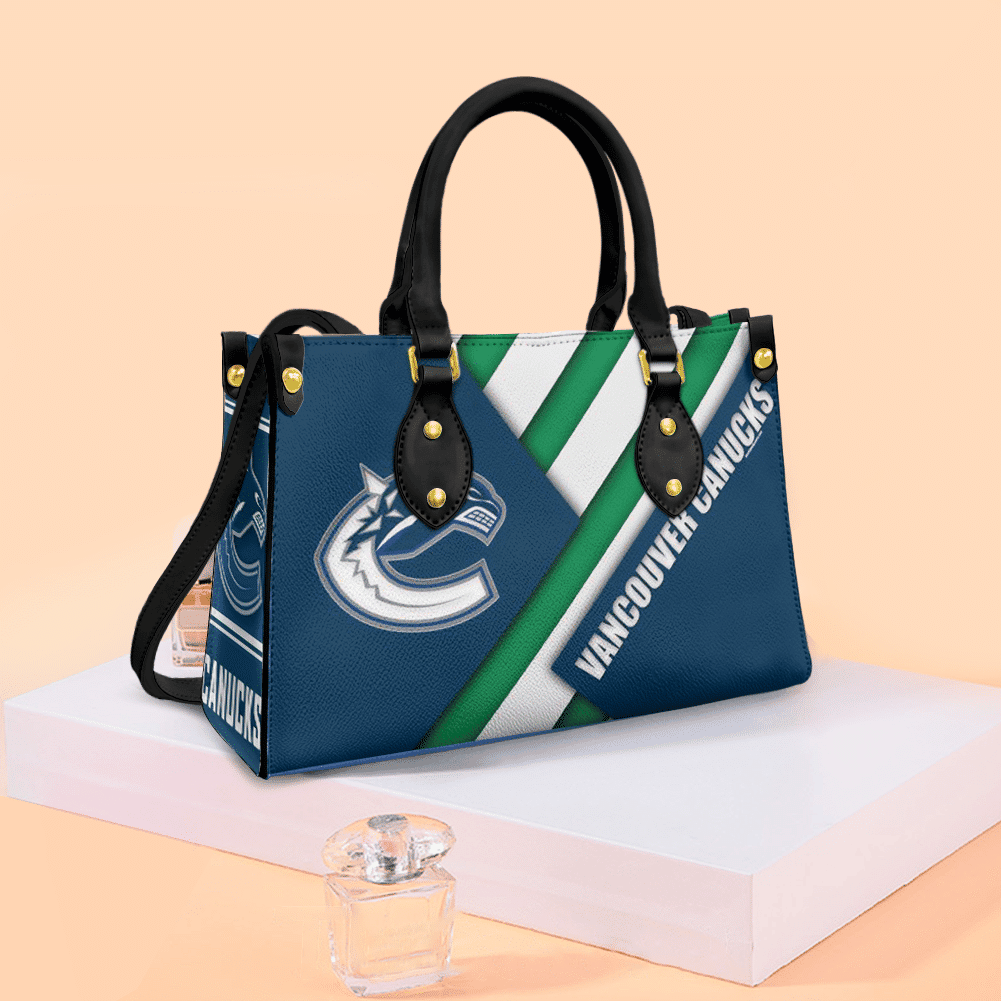 Vancouver Canucks Women Leather Hand Bag