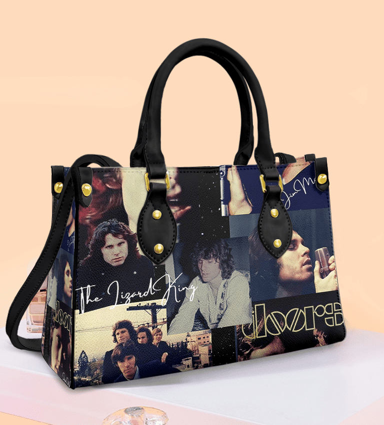 Jim Morrison Women Leather Hand Bag