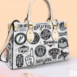 San Antonio Spurs lover Women Leather Hand Bag