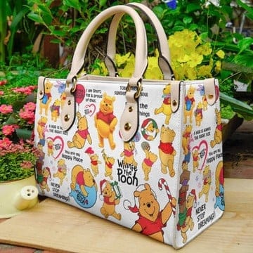 Winnie The Pooh2 Women Leather Hand Bag