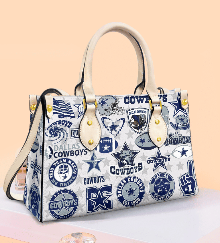 Dallas CowBoys Women Leather Hand Bag