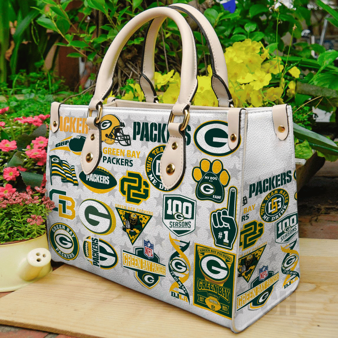 Green Bay Packers Kai Women Leather Hand Bag