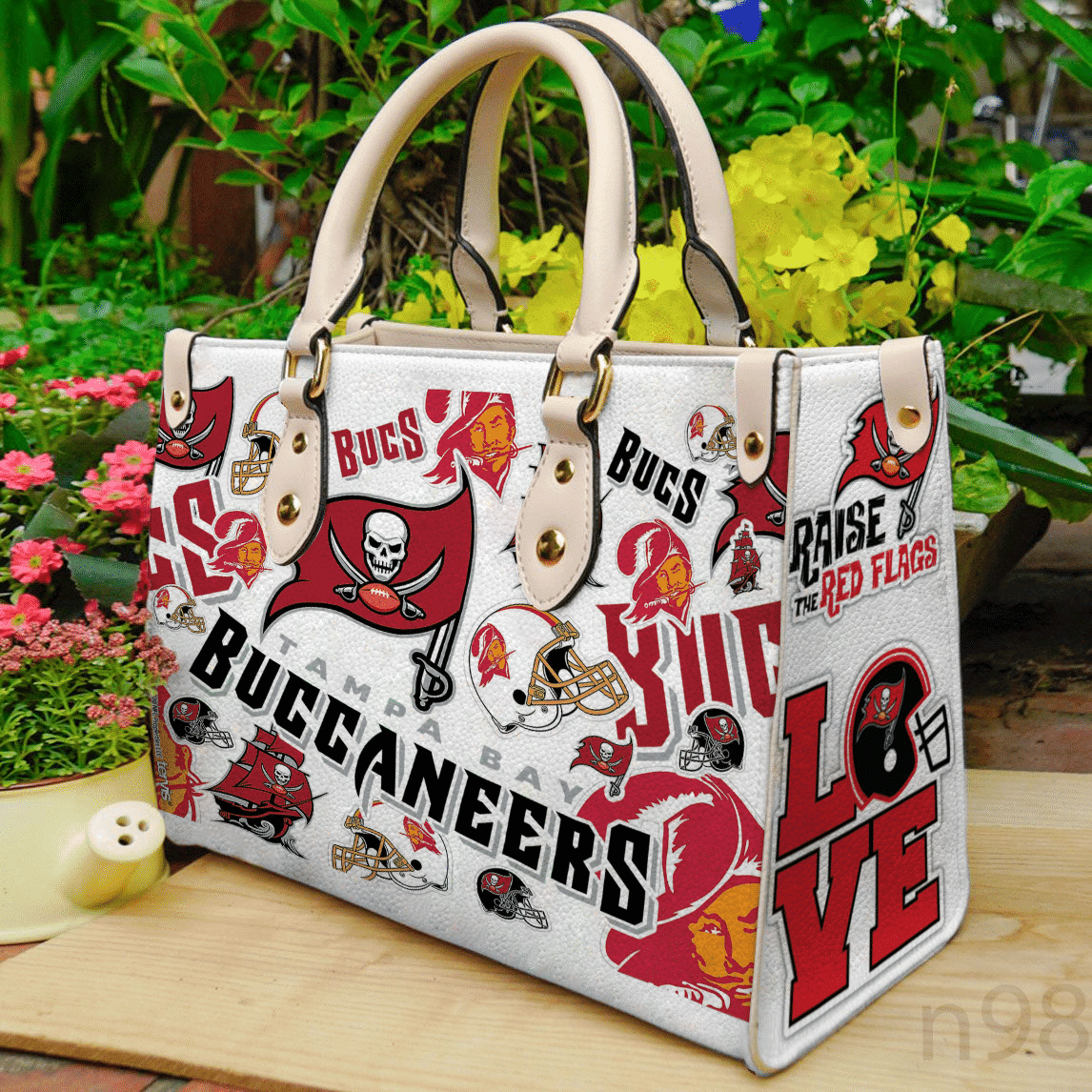 Tampa Bay Buccaneers Women Leather Hand Bag