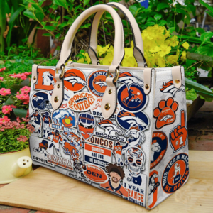 Denver Broncos 1 Women Leather Hand Bag