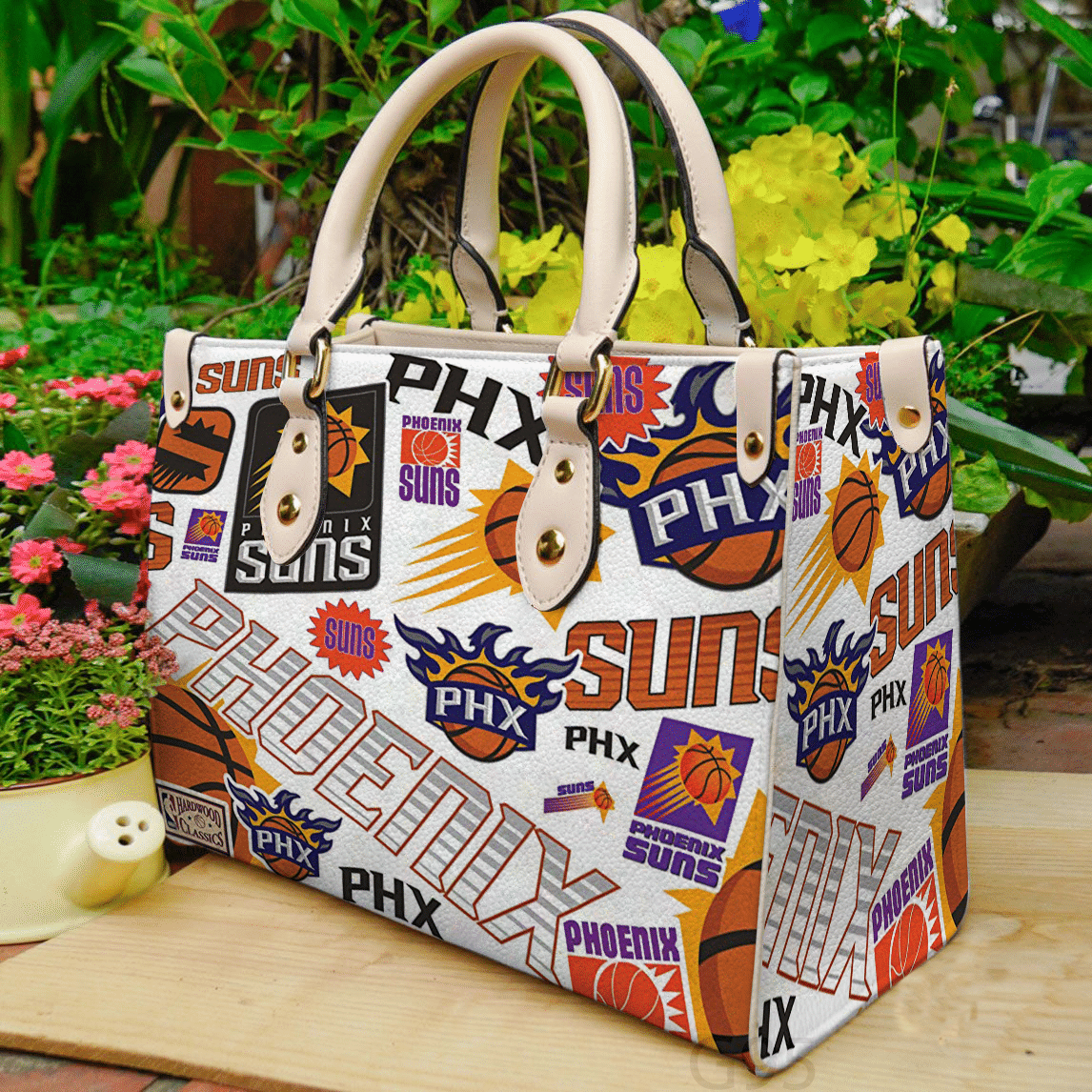 Phoenix Suns Women Leather Hand Bag