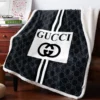 Gucci New Fleece Blanket Fashion Brand Home Decor Luxury