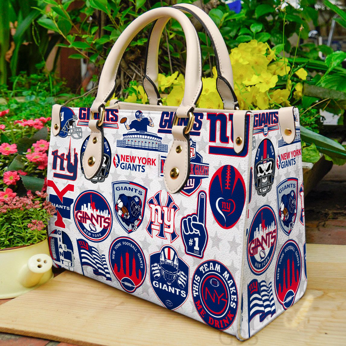 New York Giants g1 Women Leather Hand Bag