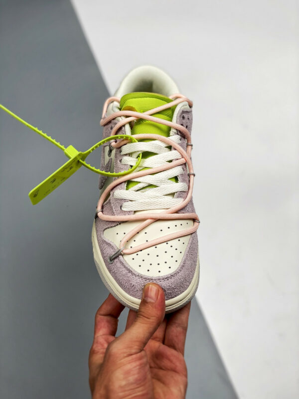 Off-White x Nike Dunk Low 12 of 50 Purple Sail For Sale