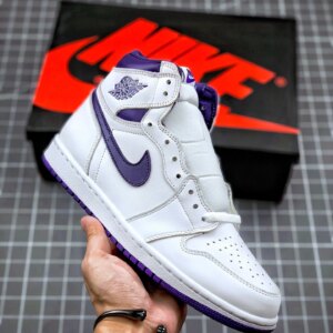 Air Jordan 1 High OG White Court Purple CD0461-151 For Sale