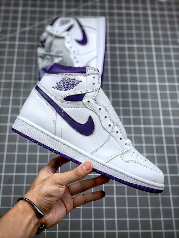 Air Jordan 1 High OG White Court Purple CD0461-151 For Sale