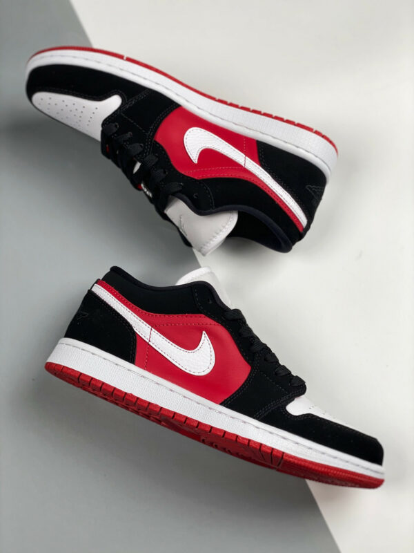 Air Jordan 1 Low Chicago Black Red White DC0774-016 For Sale