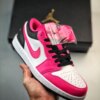 Air Jordan 1 Low Fierce Pink Black White DZ5365-601 For Sale