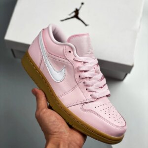 Air Jordan 1 Low GS Arctic Pink White-Gum Light Brown For Sale