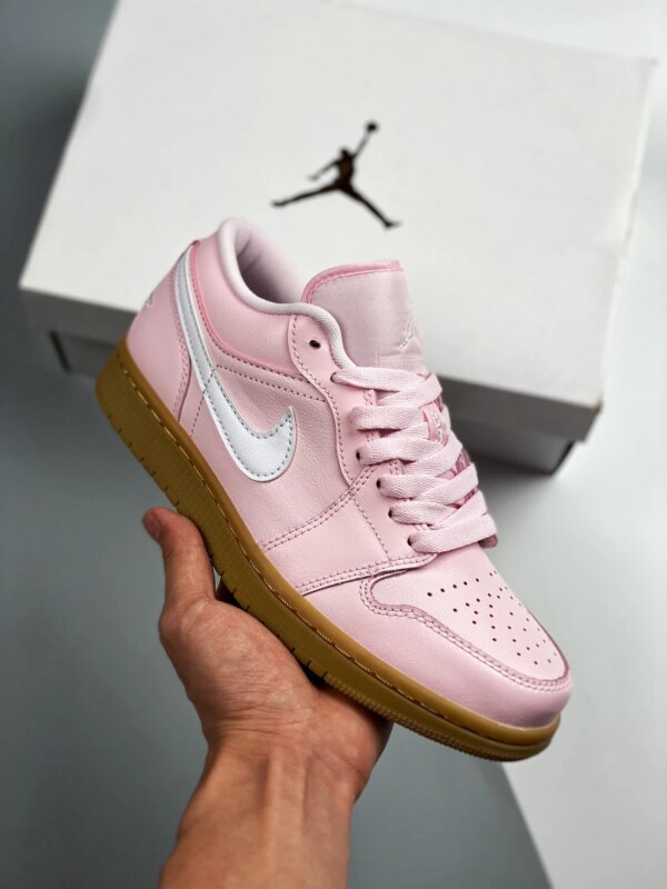 Air Jordan 1 Low GS Arctic Pink White-Gum Light Brown For Sale