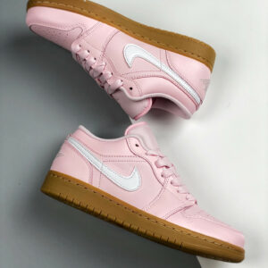 Air Jordan 1 Low GS Arctic Pink White-Gum Light Brown For Sale