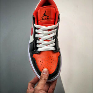 Air Jordan 1 Low Halloween Sail Orange-Black DV1335-800 For Sale