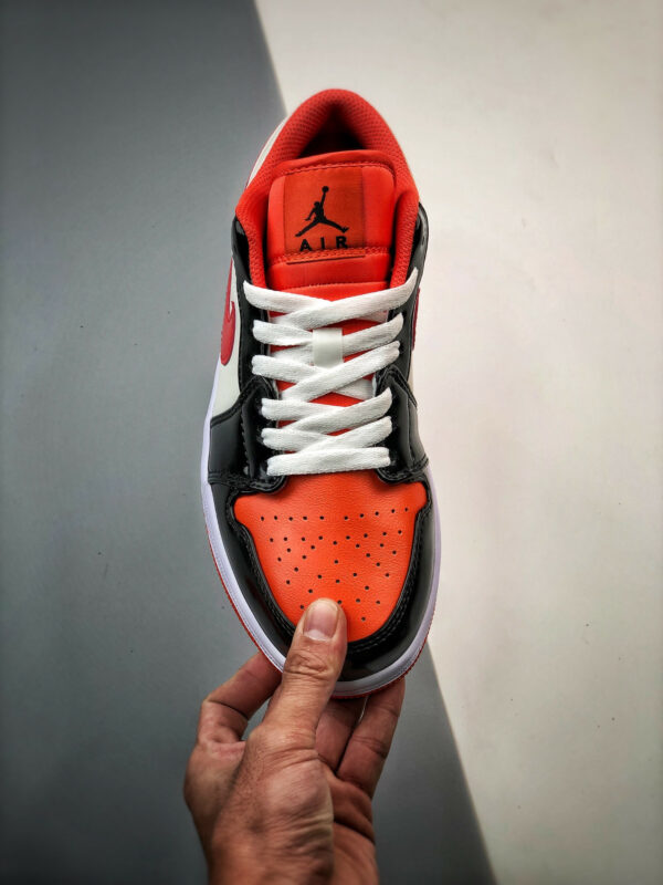 Air Jordan 1 Low Halloween Sail Orange-Black DV1335-800 For Sale