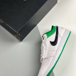 Air Jordan 1 Low Lucky Green White 553558-129 For Sale