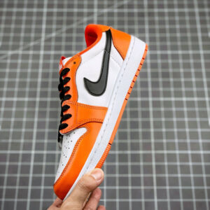 Air Jordan 1 Low OG Shattered Backboard Orange White-Black For Sale