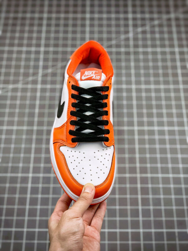 Air Jordan 1 Low OG Shattered Backboard Orange White-Black For Sale