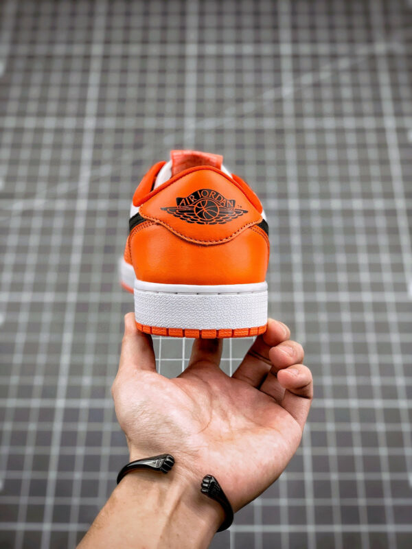 Air Jordan 1 Low OG Shattered Backboard Orange White-Black For Sale