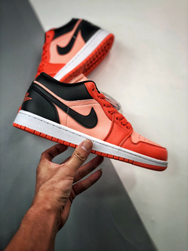 Air Jordan 1 Low Orange And Black DM3379-600 For Sale