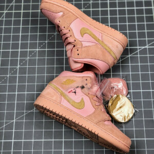 Air Jordan 1 Mid SE GS Coral Stardust BQ6931-600 For Sale