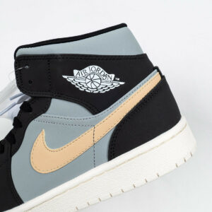 Air Jordan 1 Mid SE Mix Materials Iron Grey For Sale