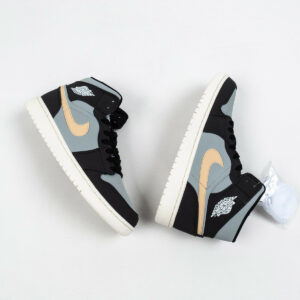 Air Jordan 1 Mid SE Mix Materials Iron Grey For Sale