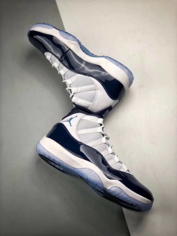 Air Jordan 11 Win Like 82 White University Blue-Midnight Navy For Sale