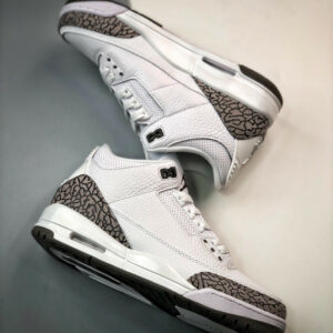 Air Jordan 3 Mocha White Chrome-Dark Mocha 136064-122 For Sale