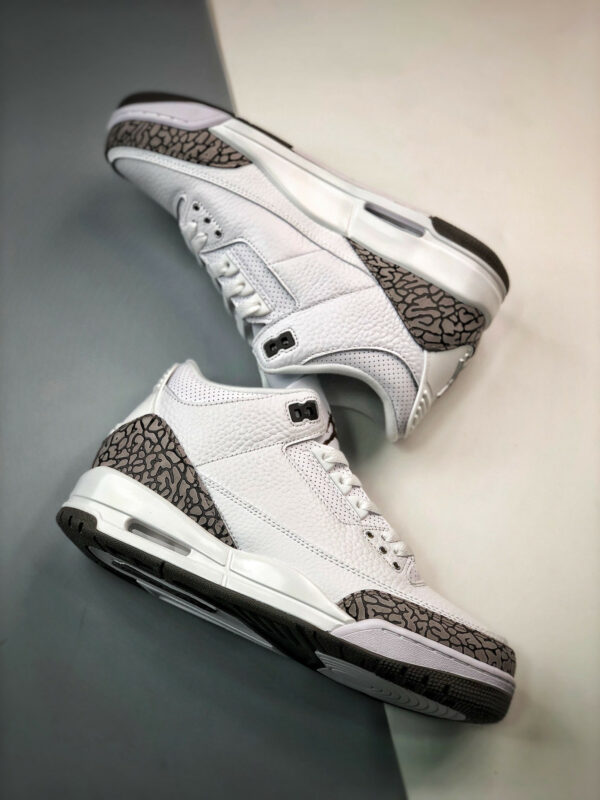 Air Jordan 3 Mocha White Chrome-Dark Mocha 136064-122 For Sale